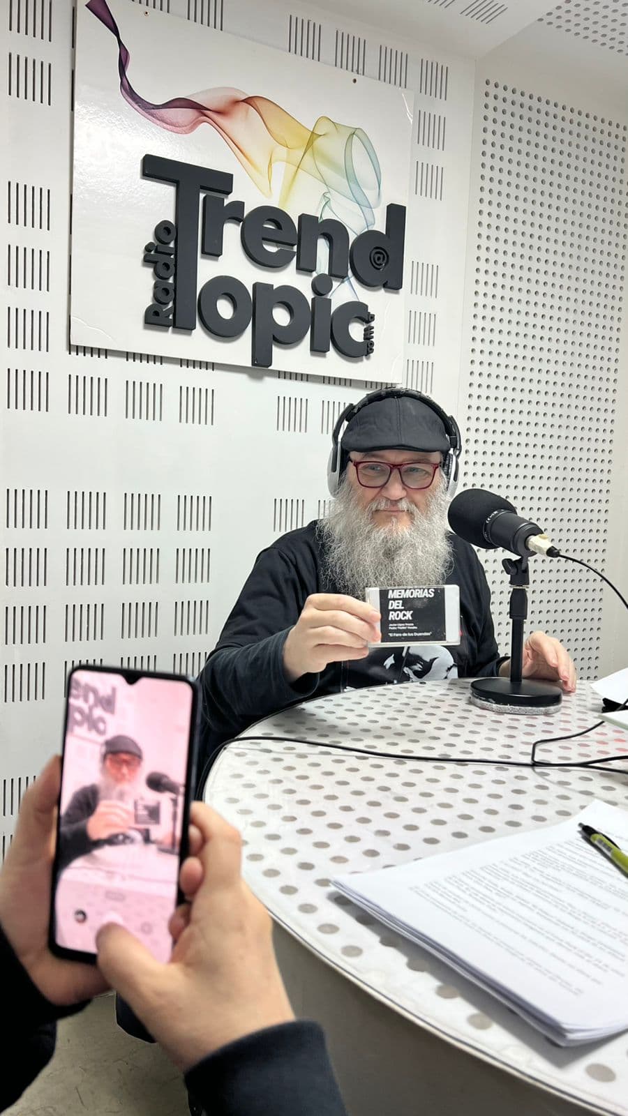 Tapa de Memorias del rock