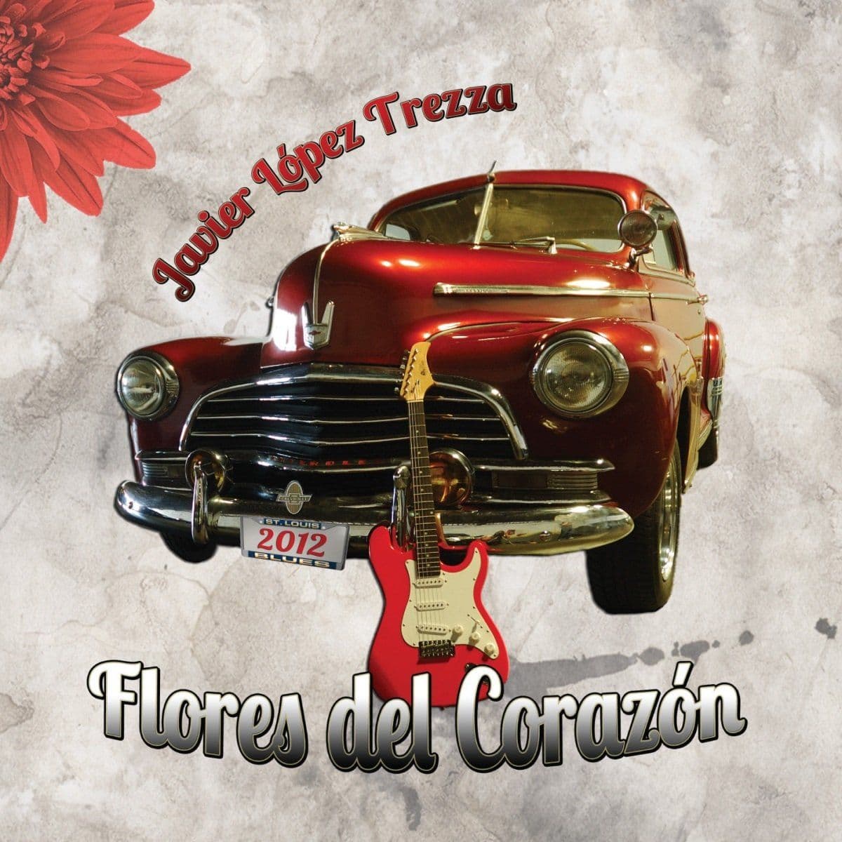 Tapa de Flores del corazón